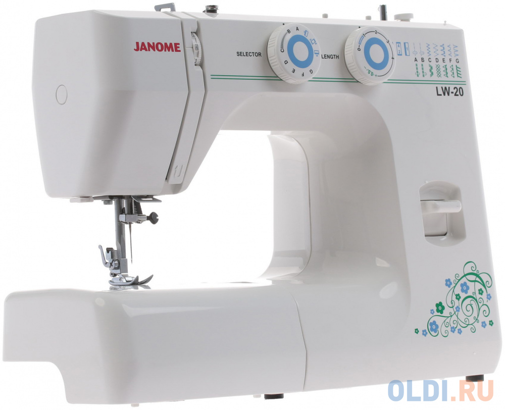 Швейная машина Janome Juno 1512 белый, цена 17680 ₽