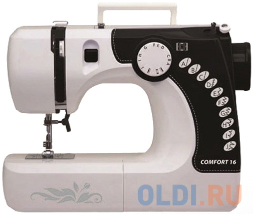 Швейная машина Comfort 16 белый черный швейная машина comfort 2550 белый