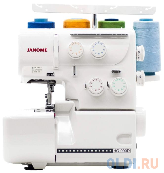 Оверлок Janome HQ-090D белый оверлок janome mylock 205d