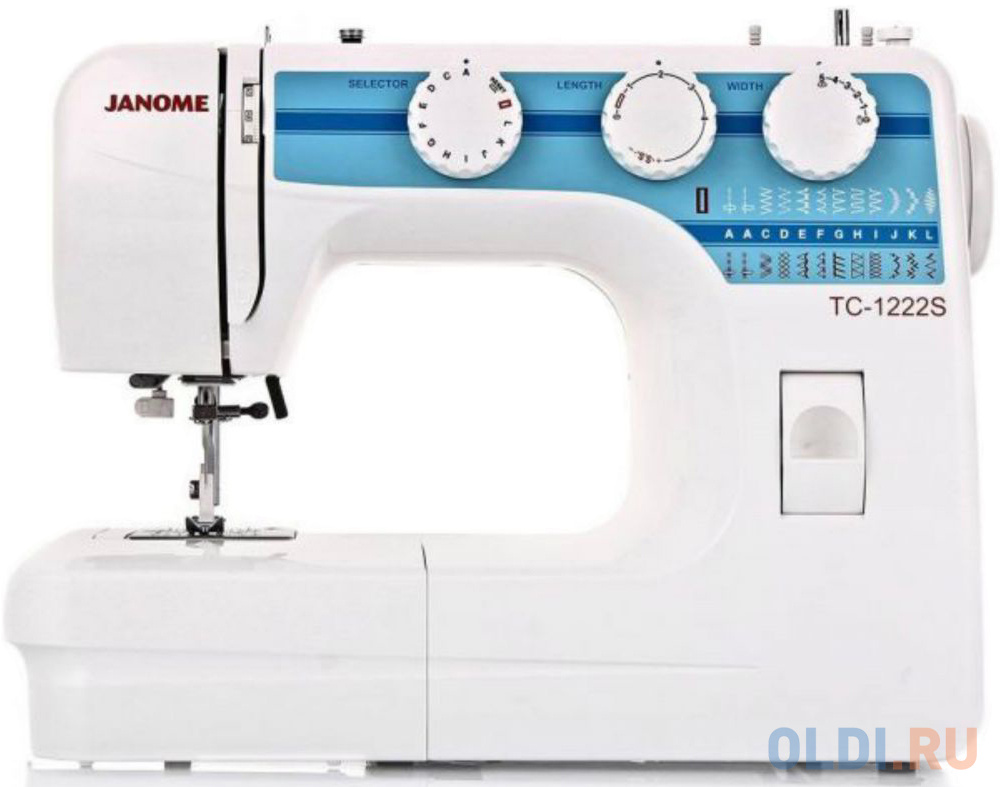 

Швейная машина Janome TC 1222S белый