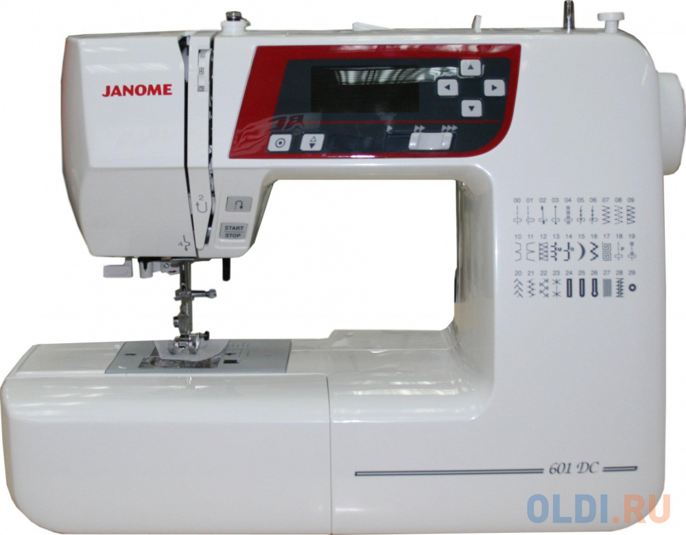 Швейная машина Janome 601 DC белый швейная машина 311pg janome