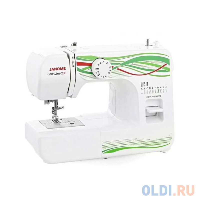 

Швейная машина Janome Sew Line 200 белый