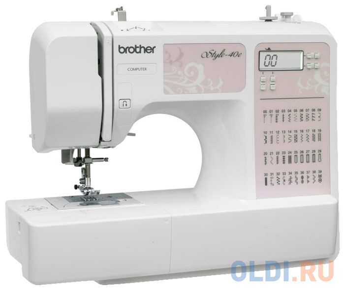 

Швейная машина Brother Style 40E бело-розовый