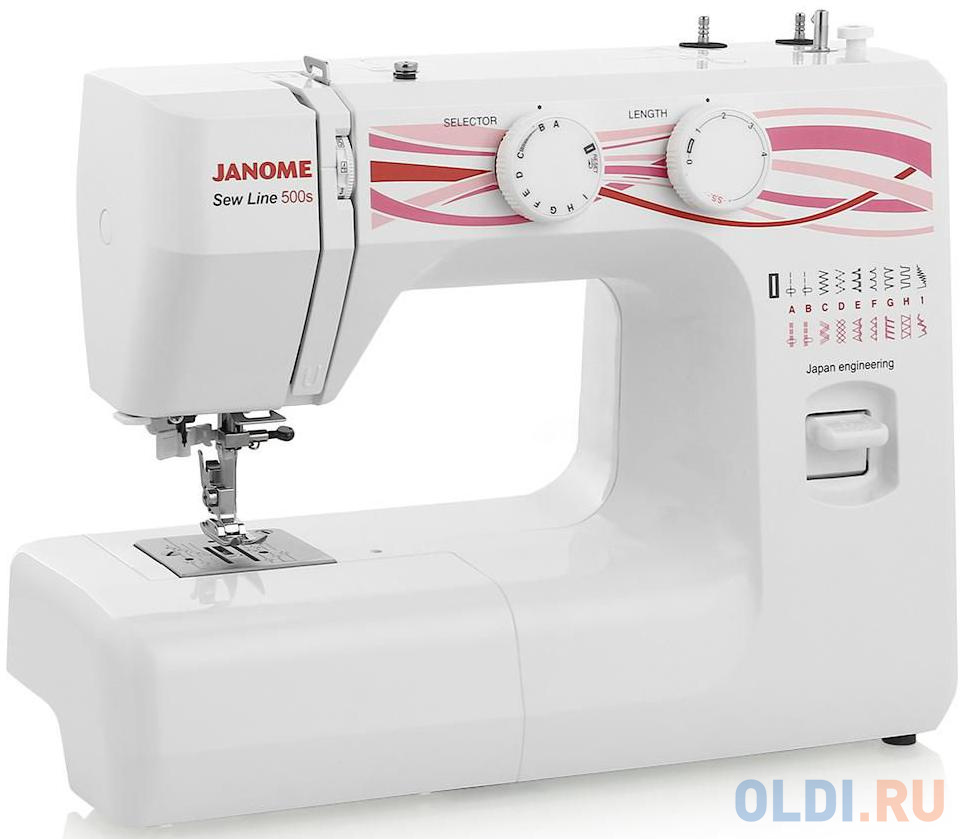 Швейная машина Janome 500s белый швейная машина 311pg janome