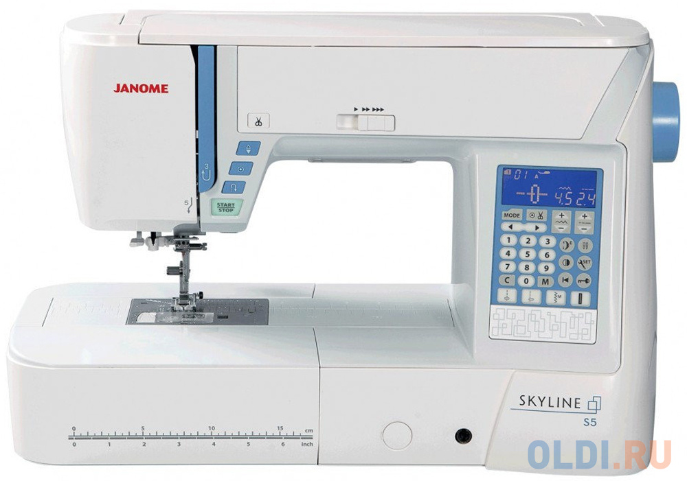 

Швейная машинка Janome Skyline S5 белый