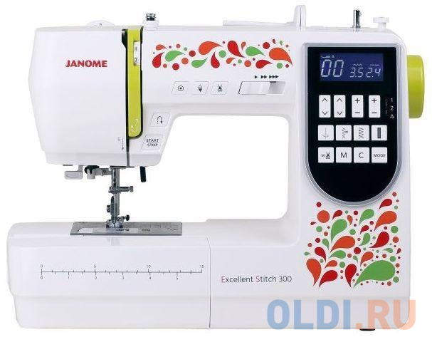 Швейная машина Janome Excellent Stitch 300 белый швейная машина 311pg janome