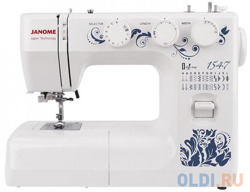 

Швейная машина Janome 1547 белый