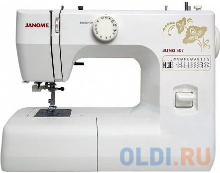 

Швейная машина Janome Juno 507 белый/цветы