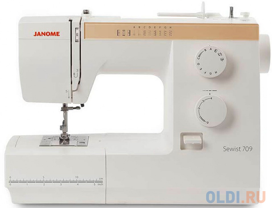 

Швейная машина Janome Sewist 709 белый