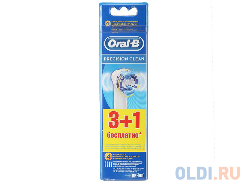 

Насадка для зубной щётки Oral-B EB20 3+1шт