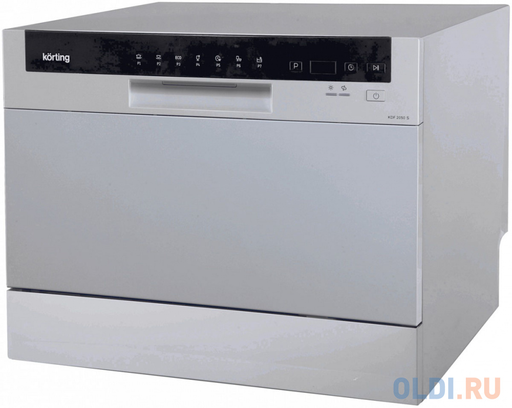 Посудомоечная машина Korting KDF 2050 S серебристый посудомоечная машина бирюса dwb 612 5 серебристый
