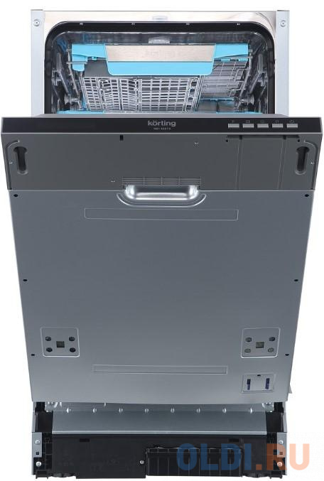 Посудомоечная машина Korting KDI 45575 серебристый посудомоечная машина evelux bd 6002 серебристый