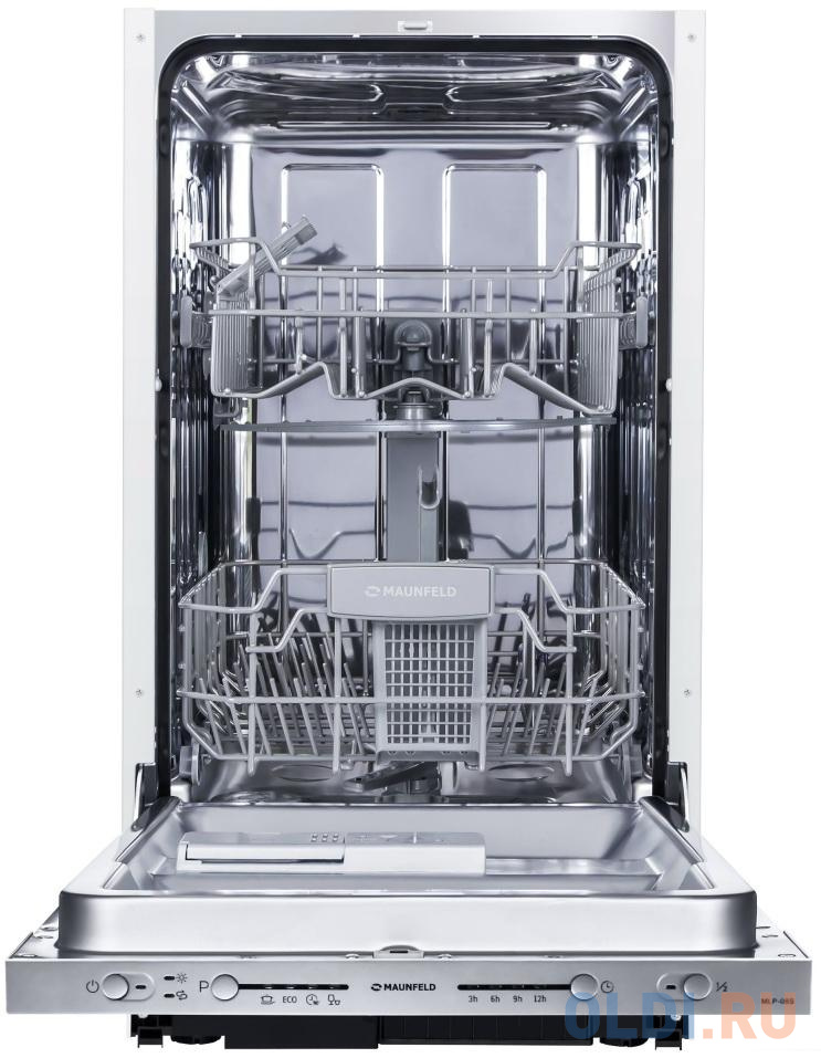 Посудомоечная машина Maunfeld MLP 08S серебристый - фото 1