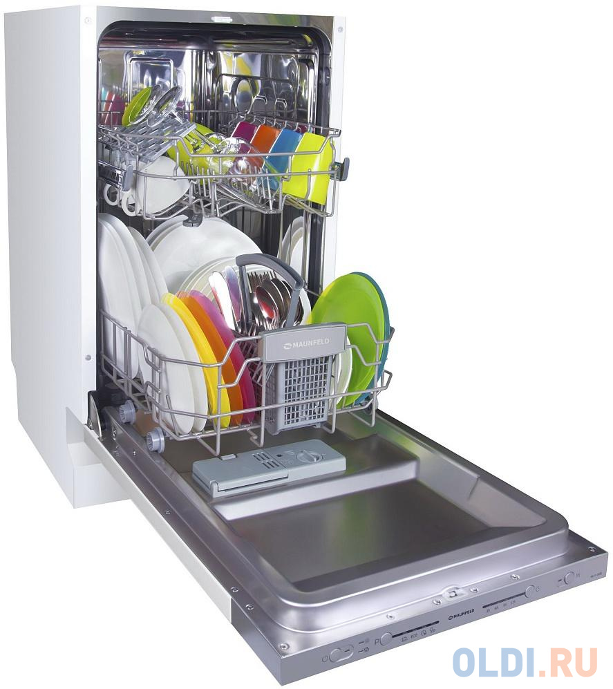 Посудомоечная машина Maunfeld MLP 08S серебристый - фото 2