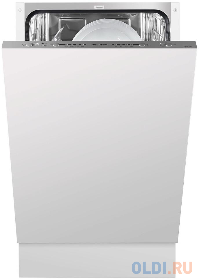 Посудомоечная машина Maunfeld MLP 08S серебристый - фото 3