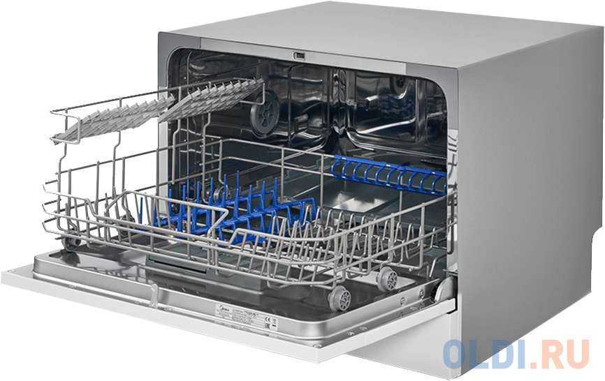 Посудомоечная машина Midea MCFD55320S серебристый (компактная) - фото 2