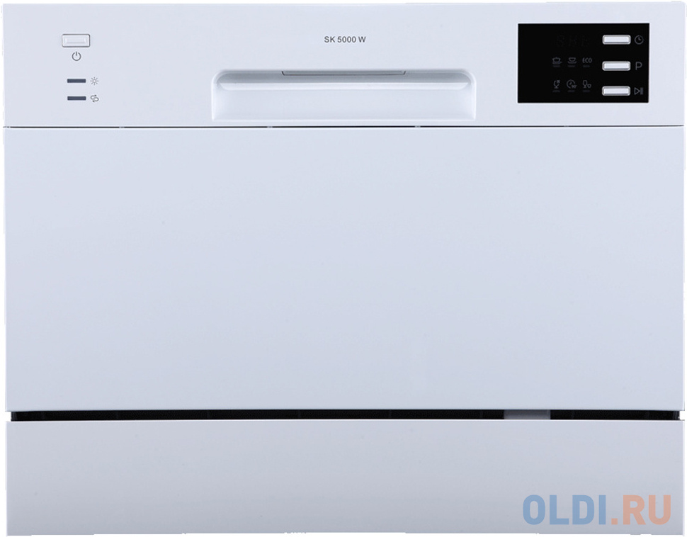 

Посудомоечная машина Midea MCFD55320W белый (компактная)