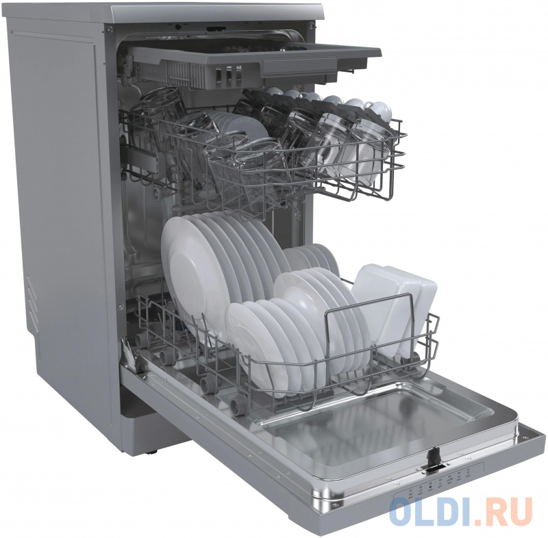 Посудомоечная машина Candy CDPH 2D1149X-08 нержавеющая сталь, цвет серый, размер да - фото 2