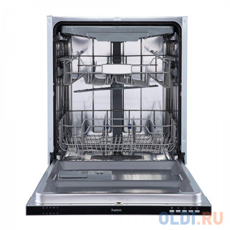 Посудомоечная машина Бирюса DWB-614/6 серебристый посудомоечная машина evelux bd 6002 серебристый