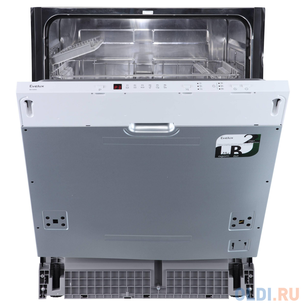 встраиваемая посудомоечная машина 45cm bd 4500 evelux Посудомоечная машина EVELUX BD 6000 панель в комплект не входит