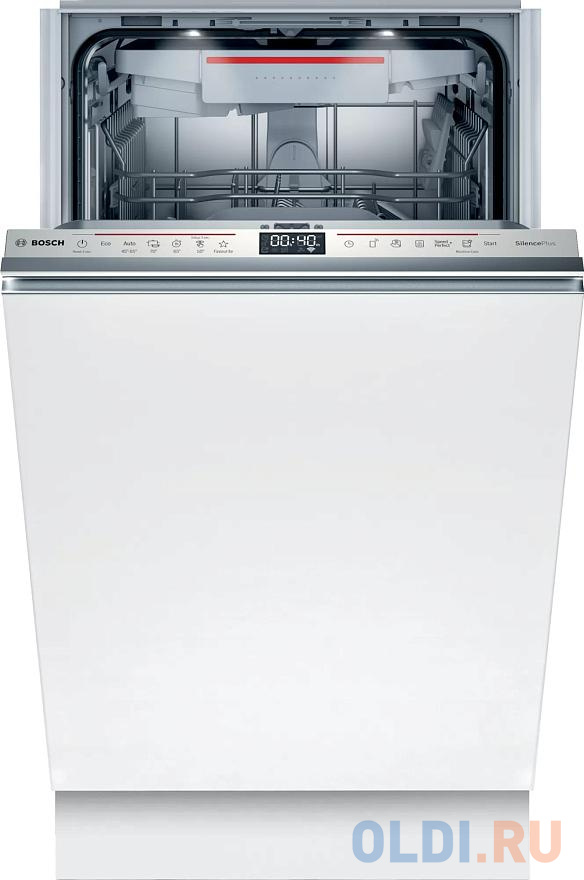 Посудомоечная машина Bosch SPV6EMX11E белый serie 2 встраиваемая посудомоечная машина 60см ecosilence drive класс a a a уровень шума 48 дб 5 прогр интенсивная 70° авто 45 65° эко 50°