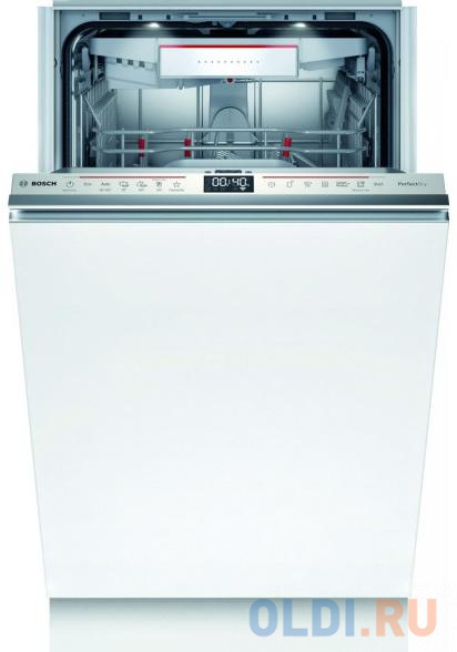 Посудомоечная машина Bosch SPV6ZMX23E белый встраиваемая посудомоечная машина 45cm bd 4502 evelux