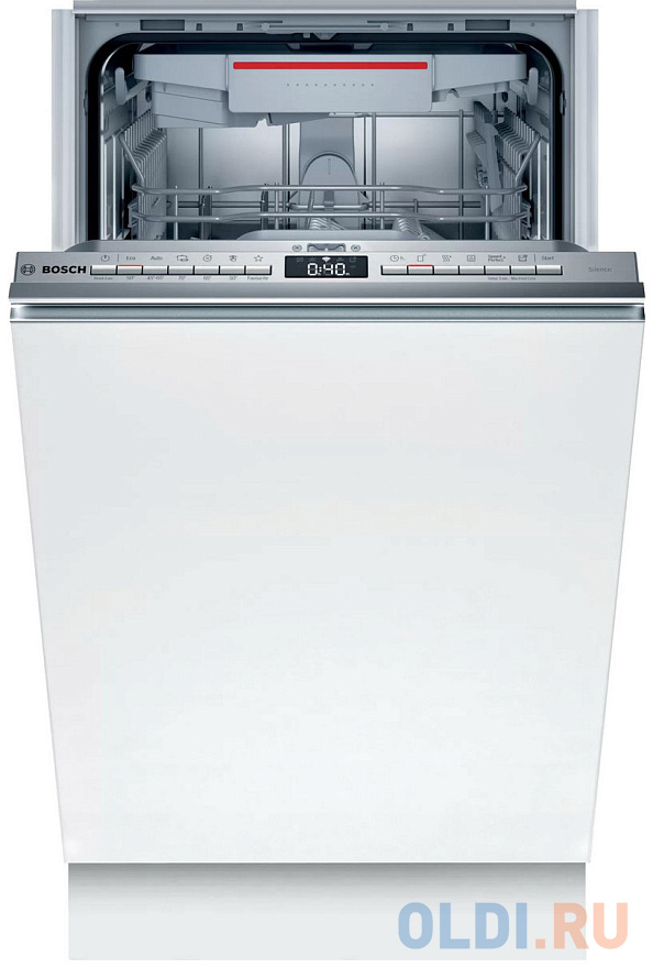 Встраиваемая посудомоечная машина 45CM SPV4XMX20E BOSCH посудомоечная машина bosch sms25ai05e серебристый