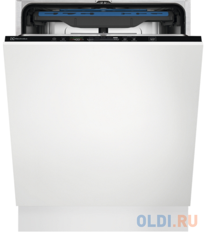 Встраиваемые посудомоечные машины ELECTROLUX/ загрузка на 14 комплектов посуды, сенсорное управление, 7 программ, 59.6x55x82 см, черный цвет, сушка: с