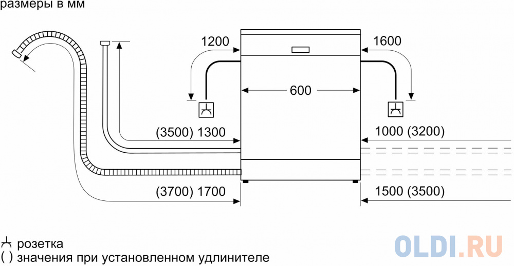 Посудомоечная машина встраив. Bosch SMV25BX02R 2400Вт полноразмерная Вид№7