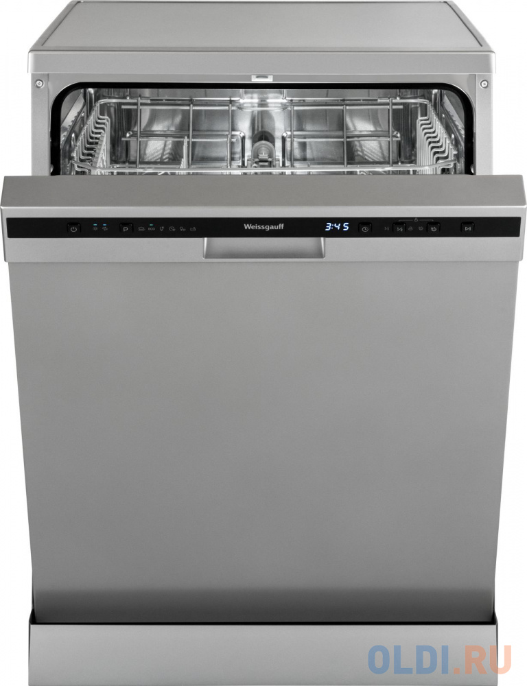 Посудомоечная машина Weissgauff DW 6026 D Silver серебристый (полноразмерная) 429988 - фото 2