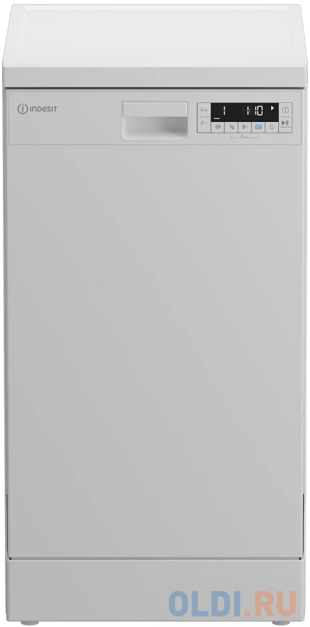 

Посудомоечная машина Indesit DFS 1C67, узкая, напольная, 44.8см, загрузка 10 комплектов, белая [869894100030]