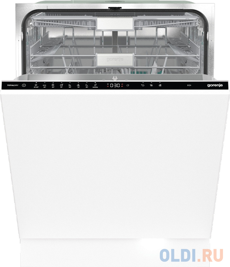 

Посудомоечная машина Gorenje/ Посудомоечная машина Gorenje, 60 см, 3 корзины, 16 комплектов, сенсорное управление, отсрочка старта, полный AquaStop, и