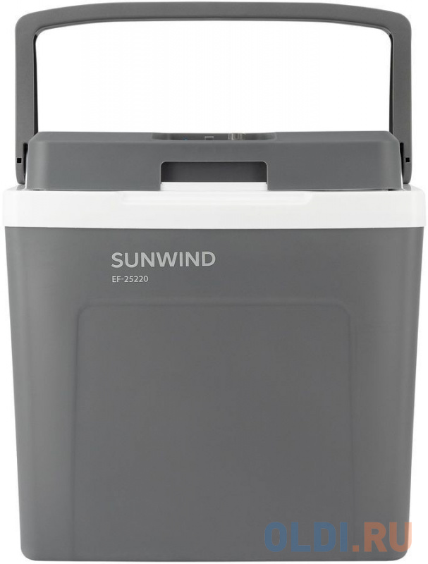 Автохолодильник SunWind EF-25220 25л 60Вт серый/белый фото
