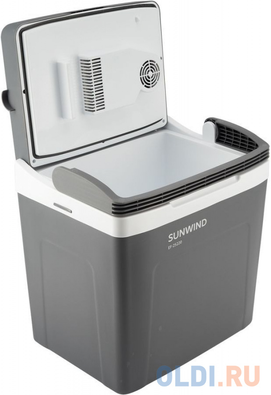 Автохолодильник SunWind EF-25220 25л 60Вт серый/белый фото