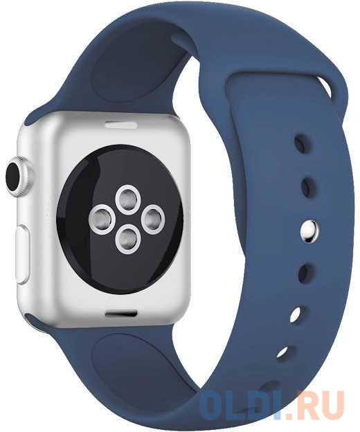 

Ремешок силиконовый для Apple Watch () DF iClassicband-01 (blue