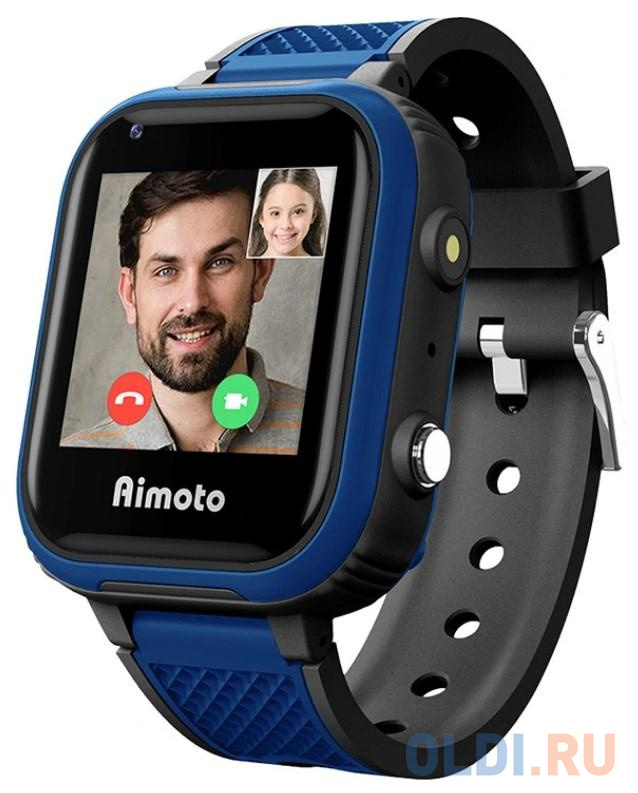 AIMOTO Pro Indigo 4G Детские умные часы (черный) aimoto start 2 детские умные часы с gps розовые