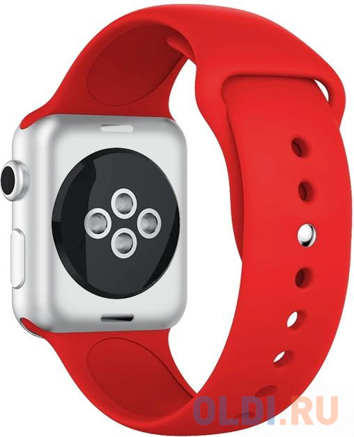 

Ремешок силиконовый для Apple Watch () DF iClassicband-02 (red