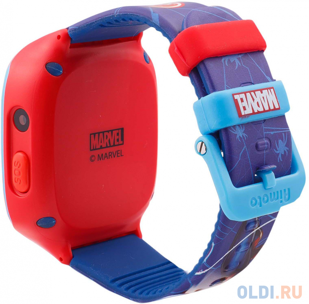 Смарт-часы Кнопка Жизни Marvel Человек-Паук 1.44&quot; TFT синий (9301101) от OLDI