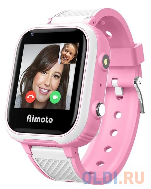 AIMOTO Pro Indigo 4G Детские умные часы (розовые) 9500103 - фото 1