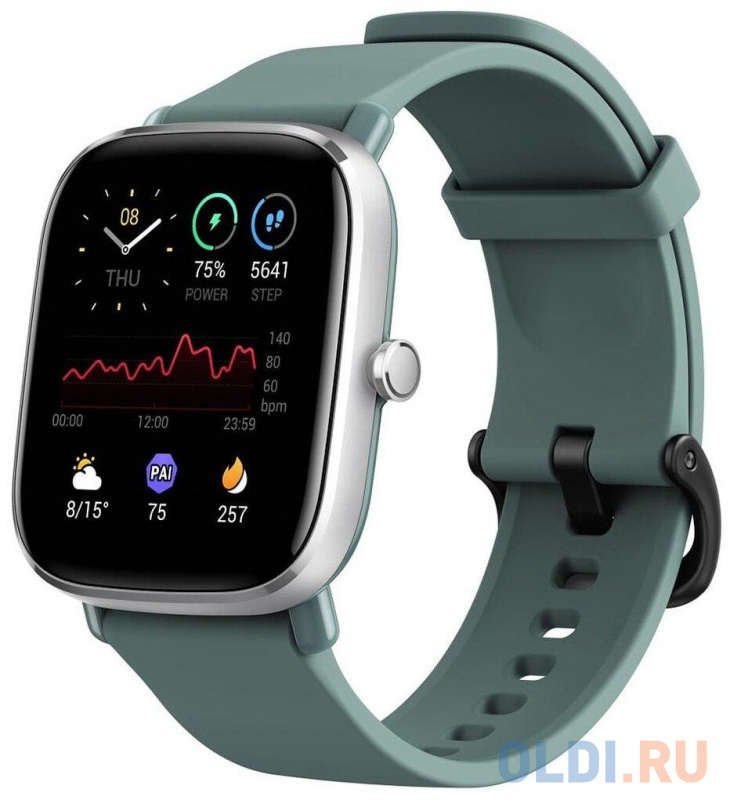 

Смарт-часы Amazfit GTS 2 mini A2018 1.55" AMOLED зеленый