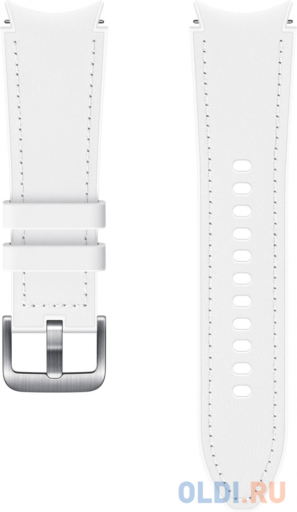 Ремешок Samsung Galaxy Watch Hybrid Leather для Samsung Galaxy Watch 4/4 Classic белый (ET-SHR88SWEGRU) - фото 1