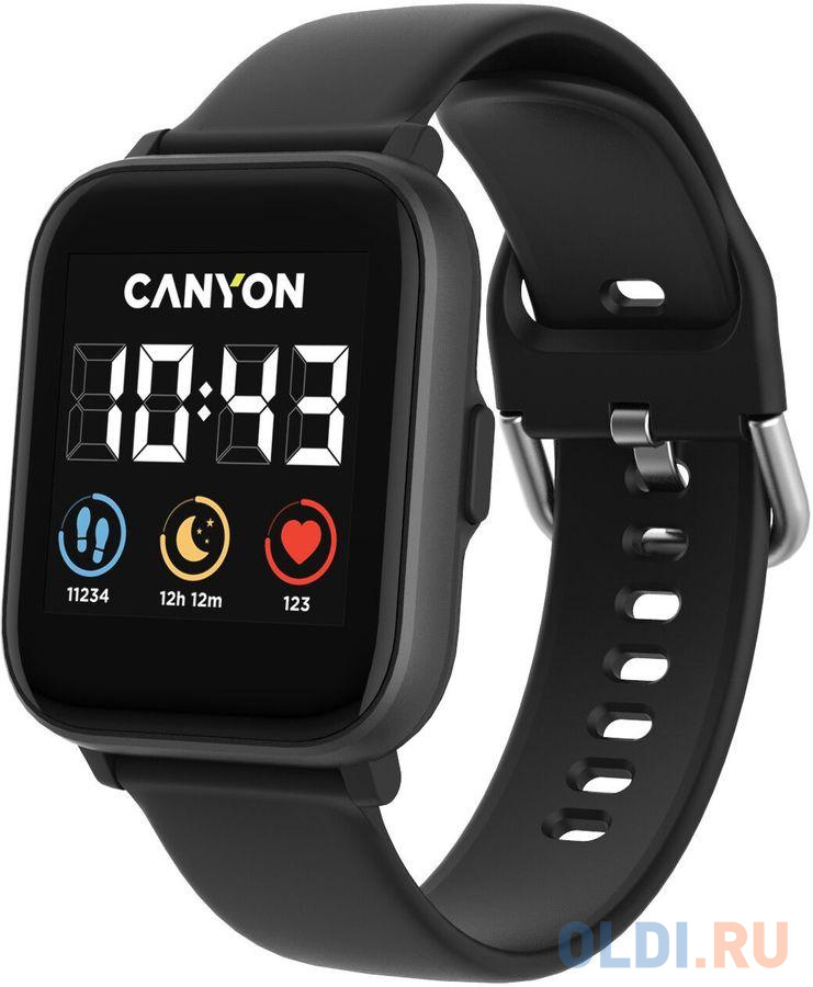 Smart watch, 1.4inches IPS full touch screen, with music player plastic body, IP68 waterproof, multi-sport mode, compatibility with iOS and android, ,
