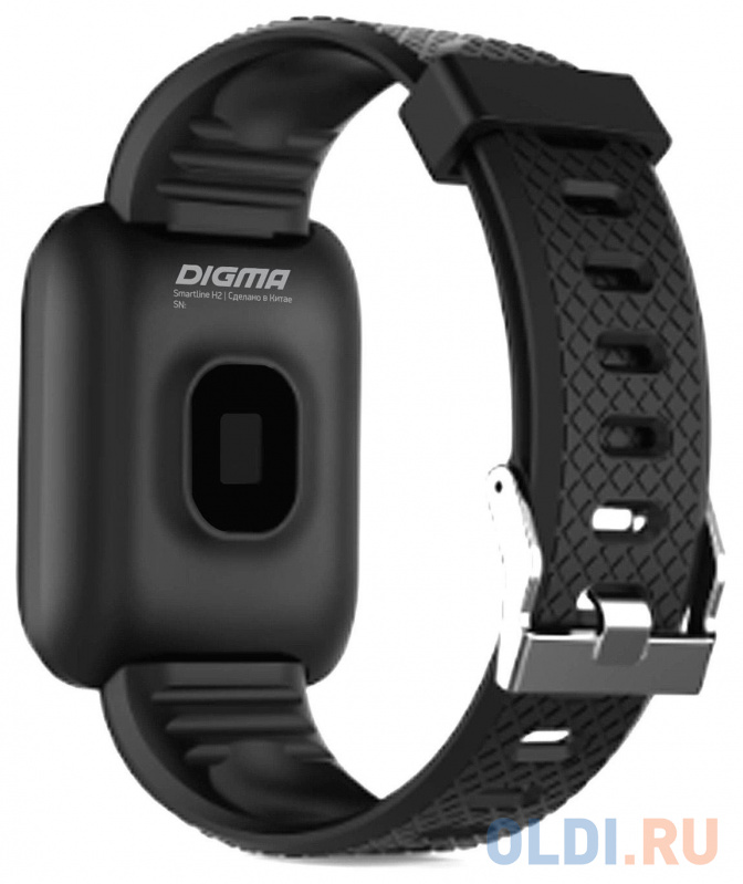 Смарт-часы Digma Smartline H2 1.3" TFT черный (H2B) фото