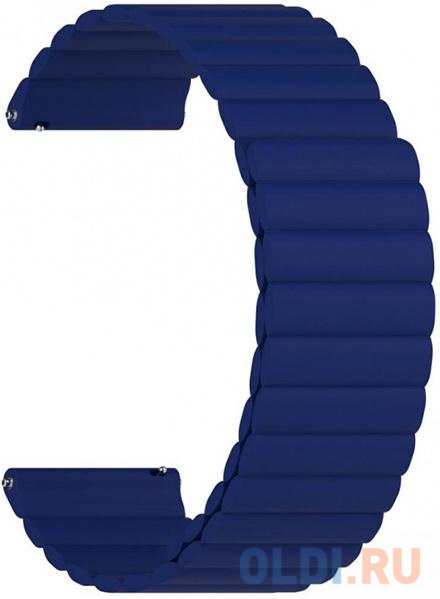 Универсальный силиконовый ремешок для часов 22 mm LYAMBDA ACRUX DSJ-32-22-BL Blue