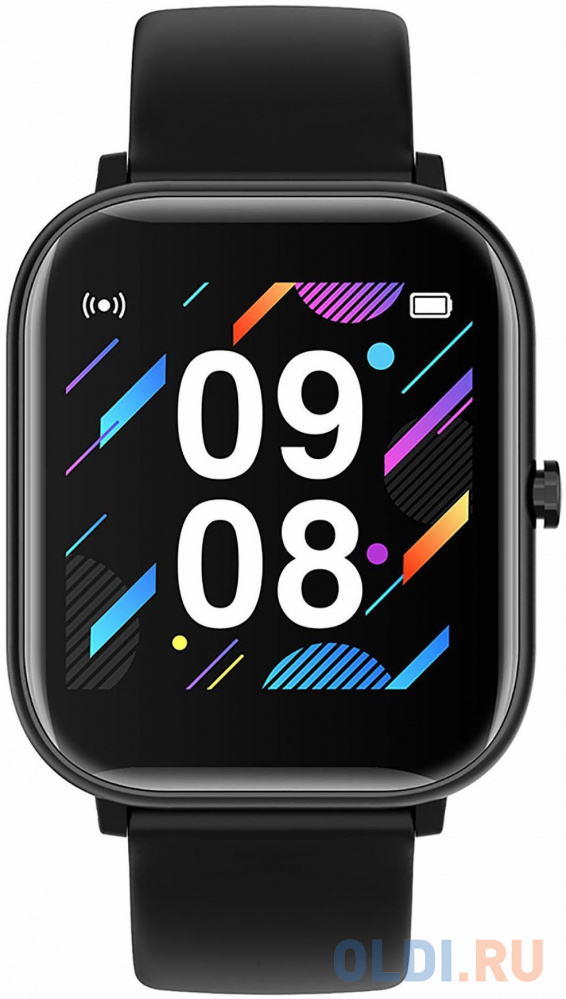 Смарт-часы Digma Smartline E3 1.4" TFT черный (E3B)
