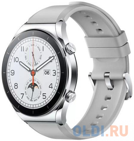 Смарт-часы Xiaomi Watch S1 GL Silver BHR5560GL (760303) смарт часы xiaomi redmi watch 2 lite gl beige bhr5439gl