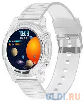 

Умные часы Welbe Effect Neon 1.28"/TFT/240x240/200 mAh/круг/силикон. Цвет: прозрачный неон