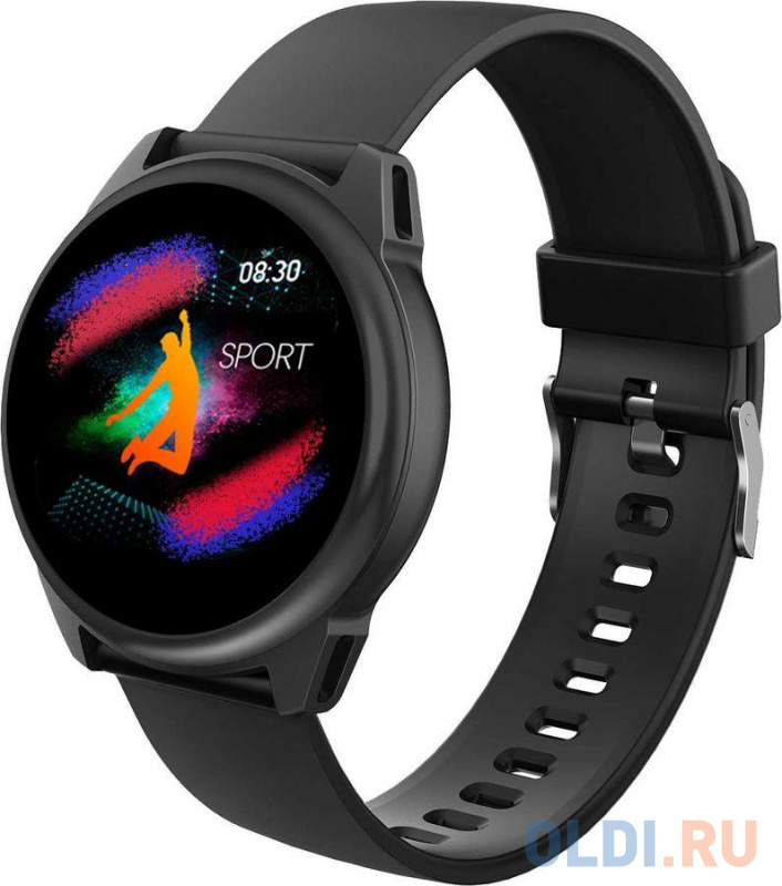 

IRBIS Орион 1.3IPS full touch round display, HRS3301, 200mAh, plastic, heart rate, call message, pedoment, sleep monitor