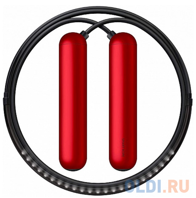 

Умная скакалка Smart Rope, подключается к смартфону при помощи Bluetooth. ,  Цвет красный