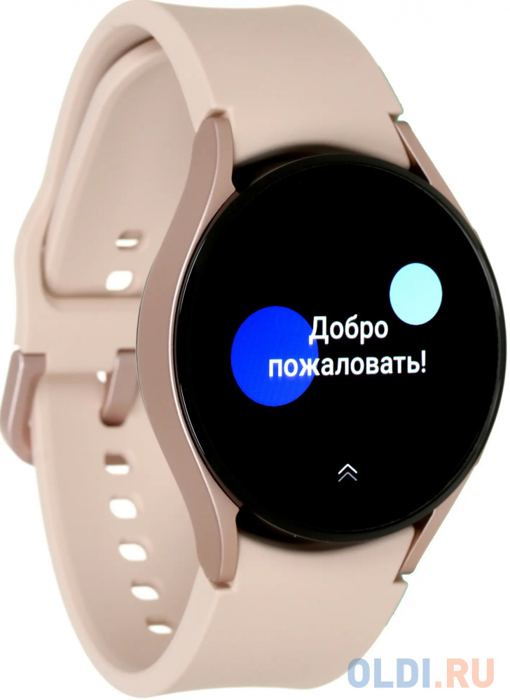 Смарт-часы Samsung Galaxy Watch4 40mm SM-R860NZDAMEA, размер 40,4х39,3х9,8 мм, цвет розовое золото - фото 1
